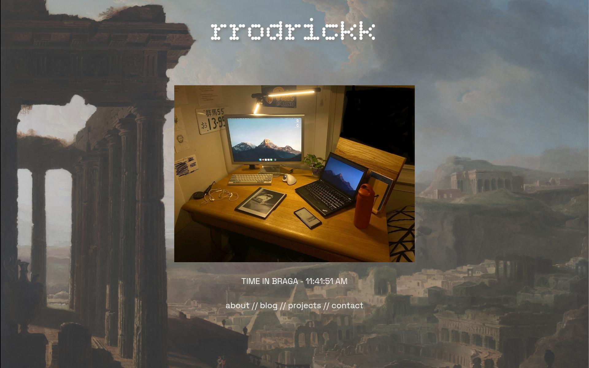 rrodrickk.github.io screenshot