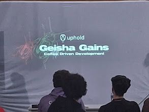 Geisha Gains presentation slide